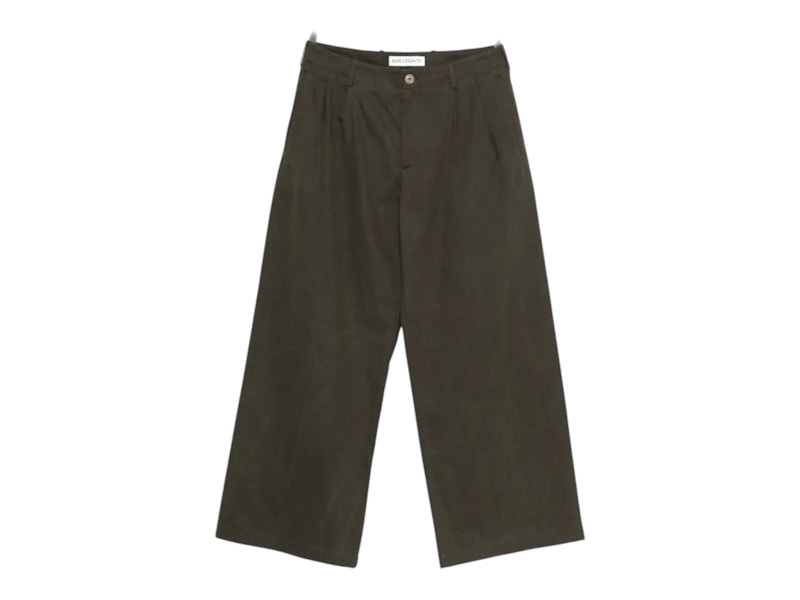 パンツ OUR LEGACY Bridge Chino 46 Our Legacy - Bridge Chino Slow Khaki Macuable Cotton