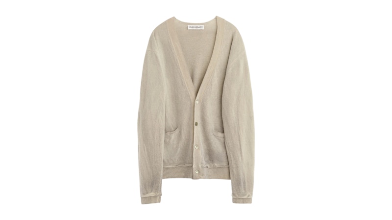 Our Legacy Parallel Cardigan Moss Spray Dye Cherub Wool メンズ