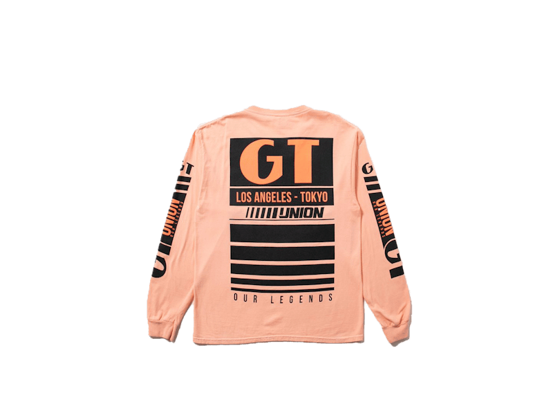 Our Legends x Union Team L/S Tee Peach
