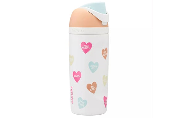 Owala Valentine's Day Cutie FreeSip 16oz Water Bottle White