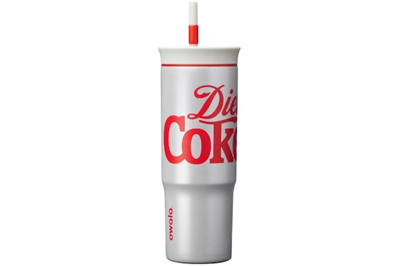 Owala X Diet Coke 24oz Special Edition Stainless Steel Straw Tumbler Classic Diet Coke