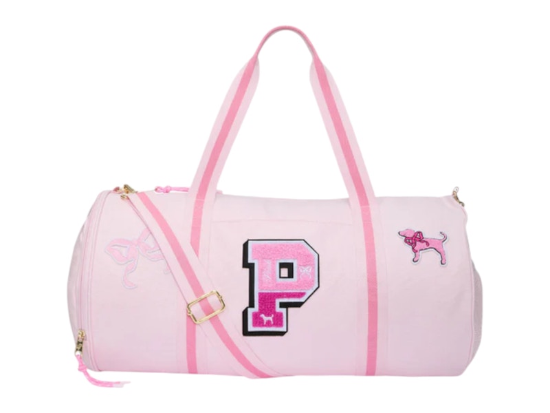 Pre-owned Pink Women's  X Loveshackfancy Duffle Bag In  Tulip