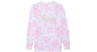 PINK x LoveShackFancy Oversized Crew Sweatshirt Everblooming White