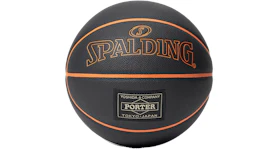PORTER x Spalding Basketball Black