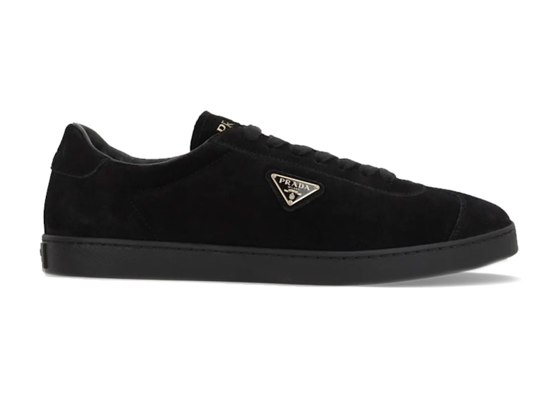 Prada Logo Plaque Sneakers Black - 2EE394-E1D-F0002