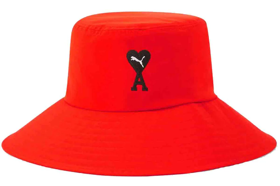 Puma x Ami Bucket Hat Orange