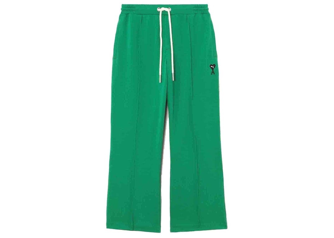 Pre-owned Puma X Ami Wide Pants Green