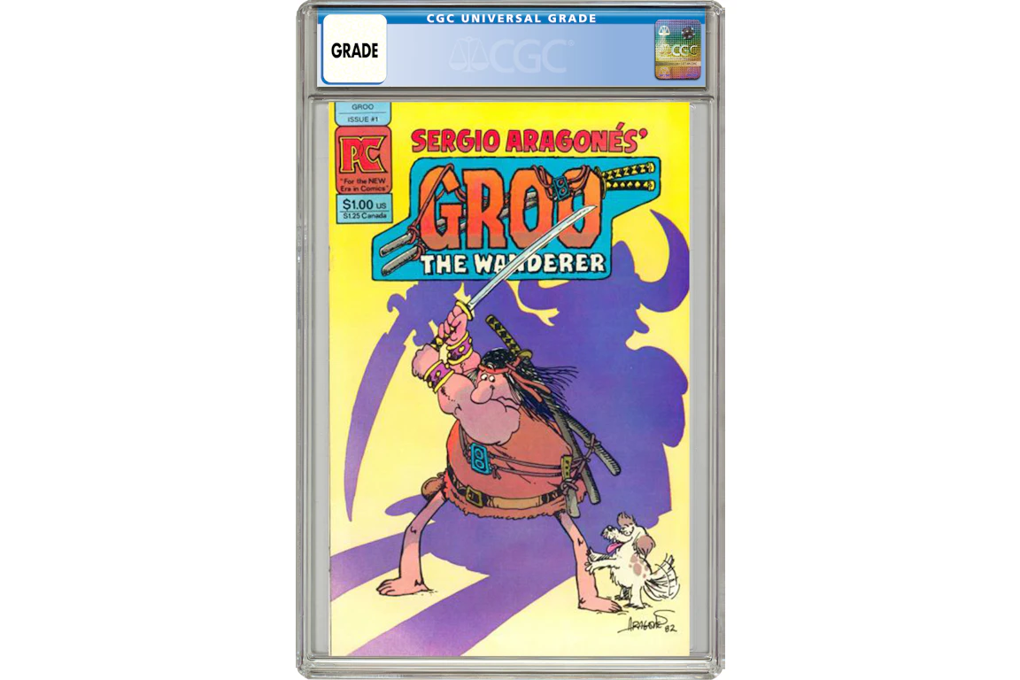 Pacific Comics Groo the Wanderer (1982 Pacific) #1 Comic Book CGC Graded