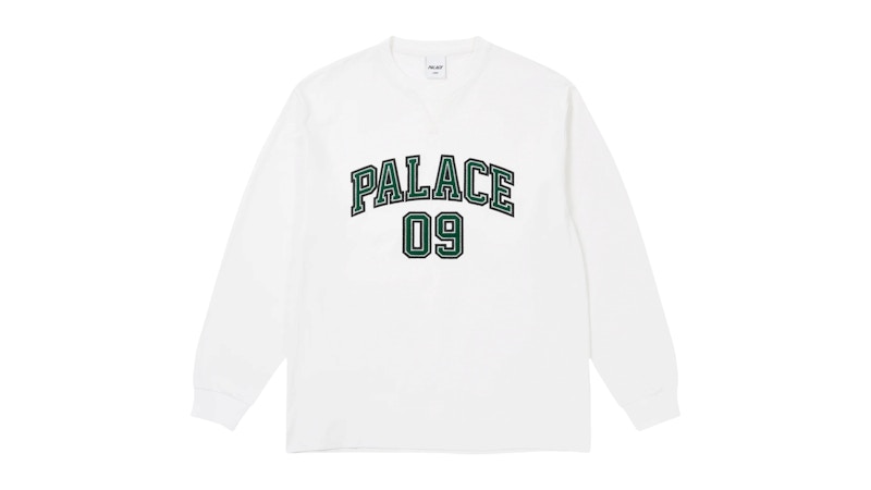 Palace 09 Palace L/S T-shirt White Men's - SS26 - US