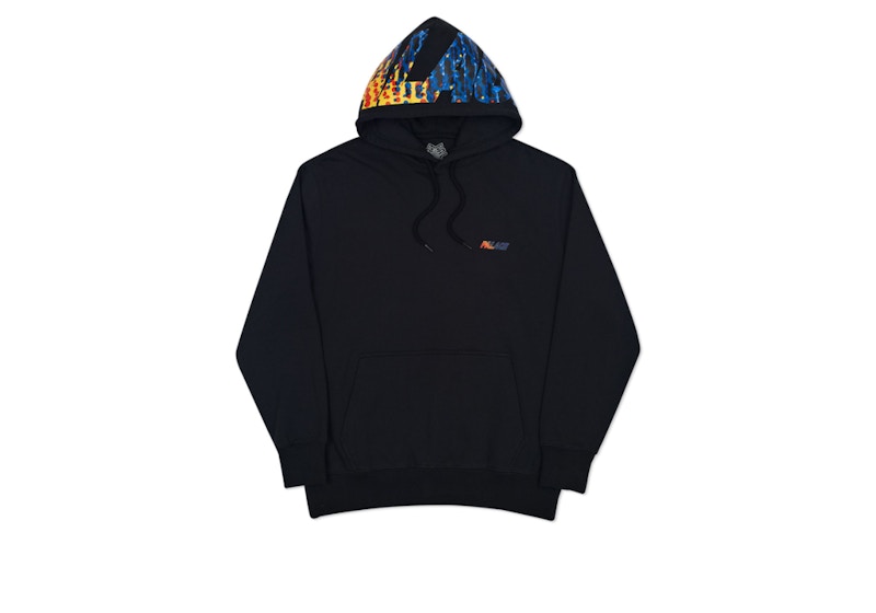 Palace 1000 Pops Hood Black Men's - Autumn 2016 - US