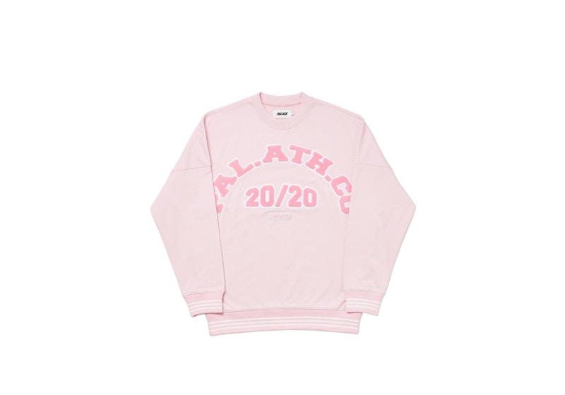 Palace 20/20 Vision Crew Pink Men's - SS20 - US