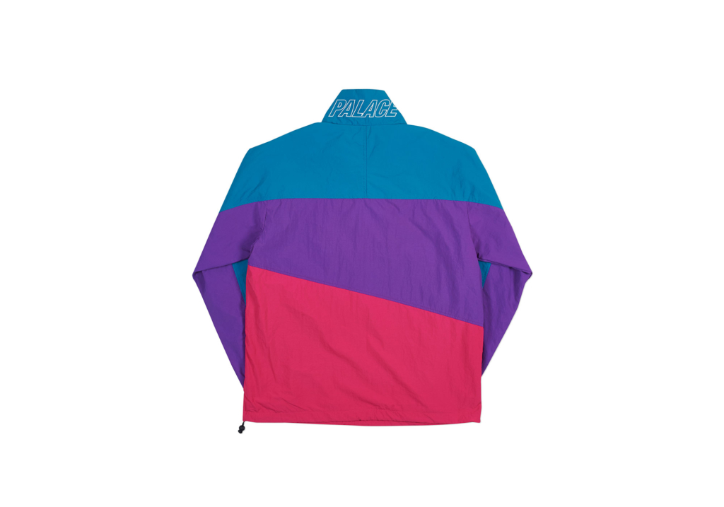 Palace 3-Track Shell Top Green/Purple/Pink Men's - Spring 2018 - US