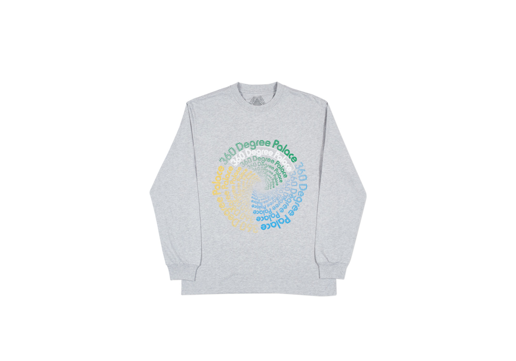 Palace Tribal Tri Longsleeve White Men's - FW23 - US