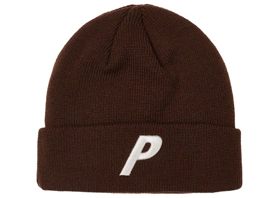 Pre-owned Palace 3d P Beanie Brown