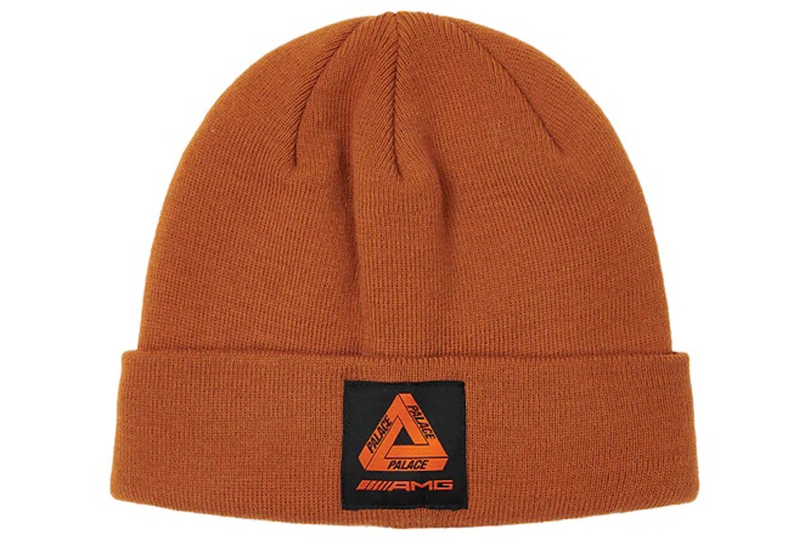 Pre-owned Palace Amg 2.0 Beanie Caramel
