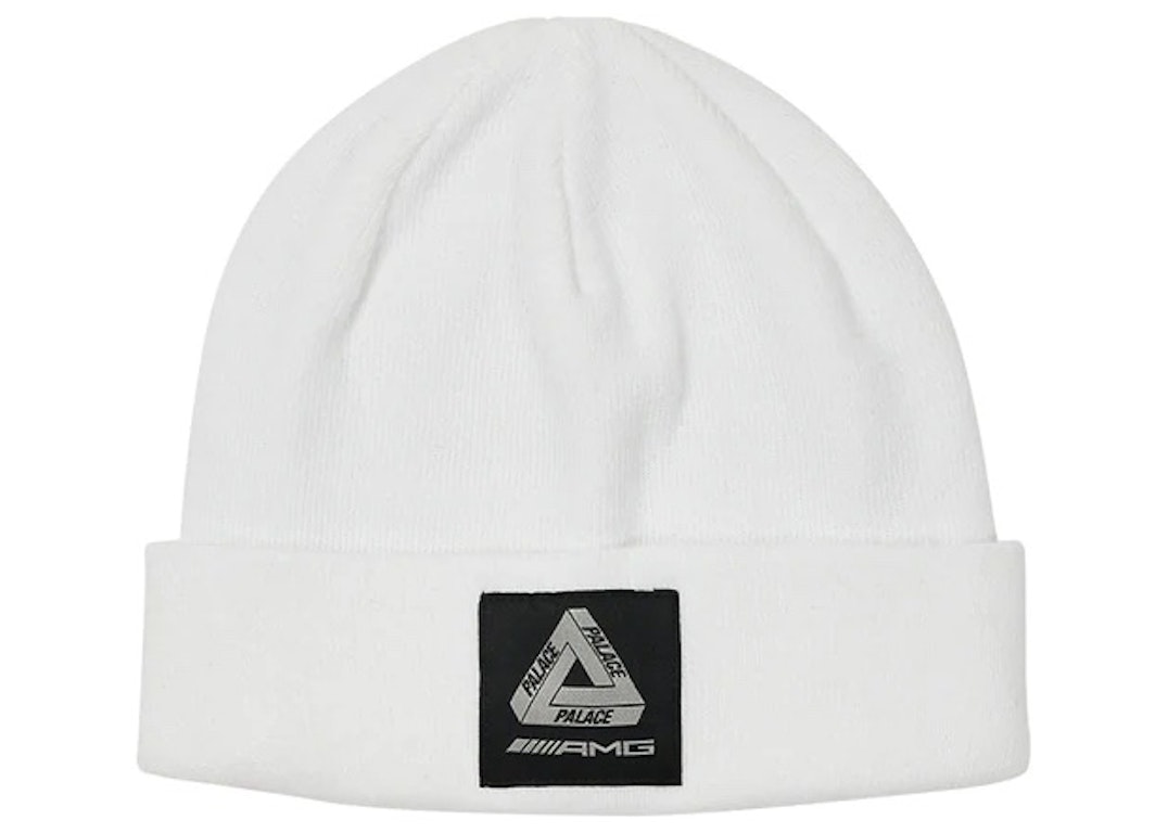 Pre-owned Palace Amg 2.0 Beanie White