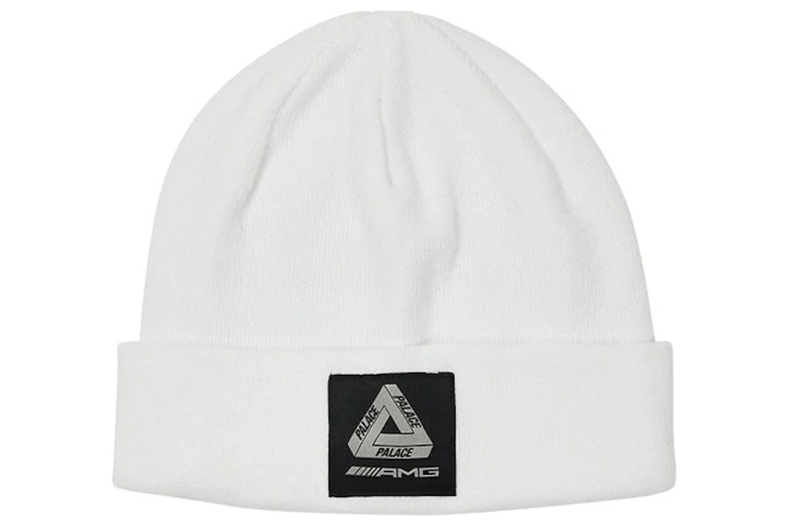 Pre-owned Palace Amg 2.0 Beanie White