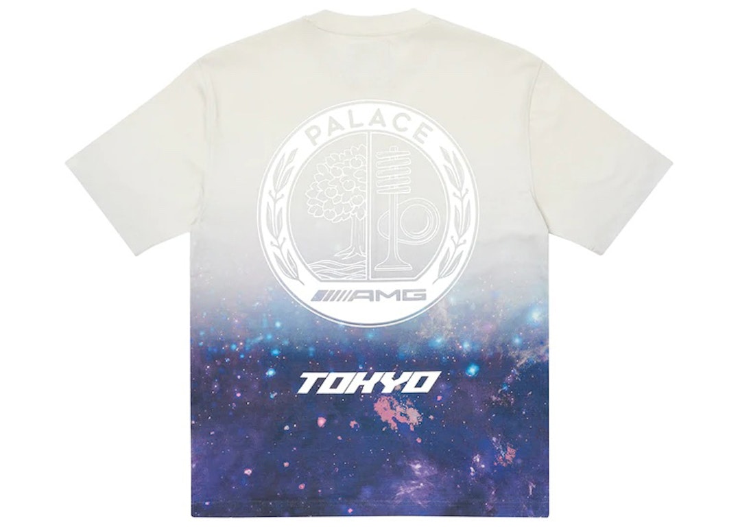 Pre-owned Palace Amg 2.0 Tokyo T-shirt Tan/blue