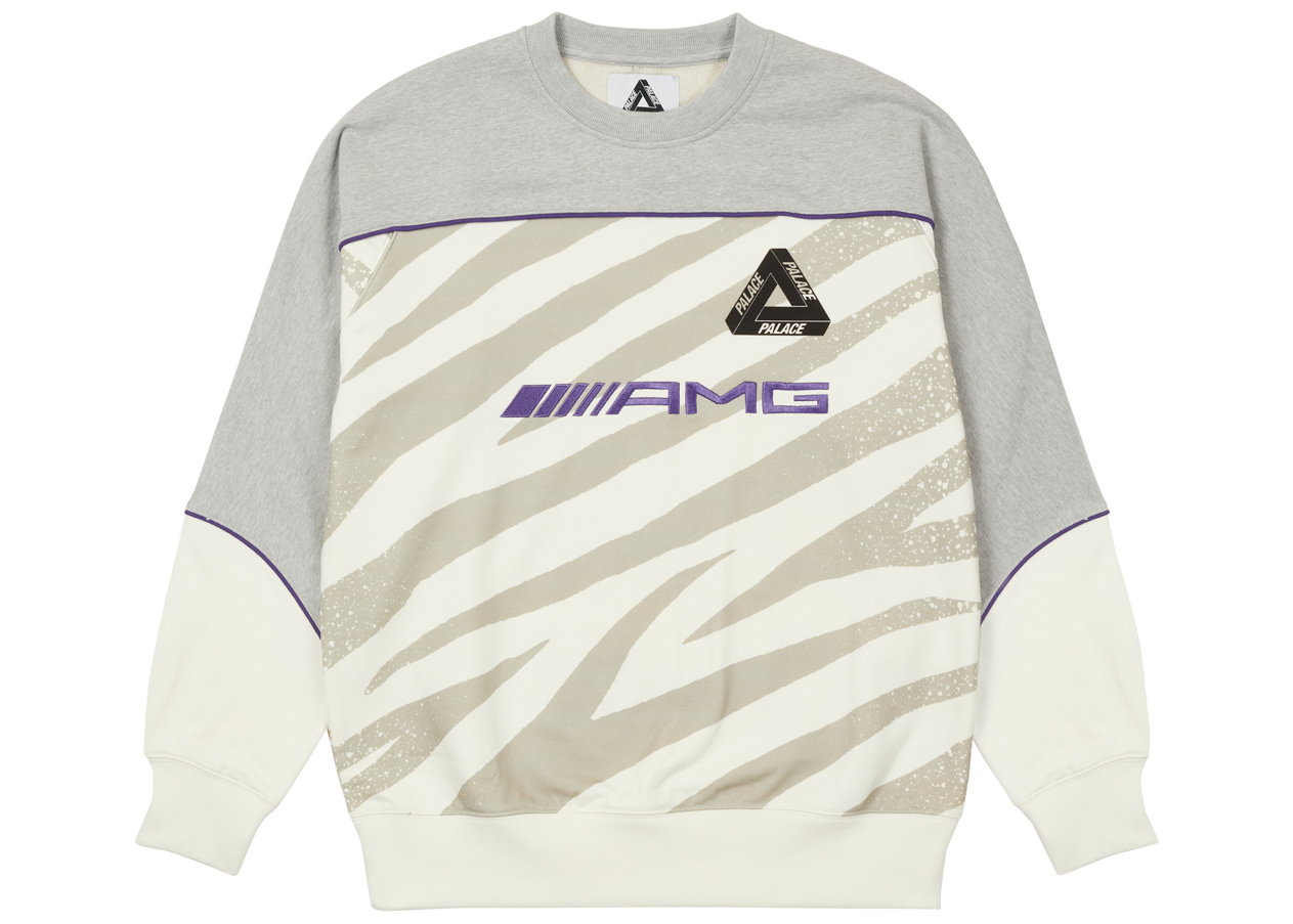 Palace AMG Technical Crew White Men's - SS21 - US