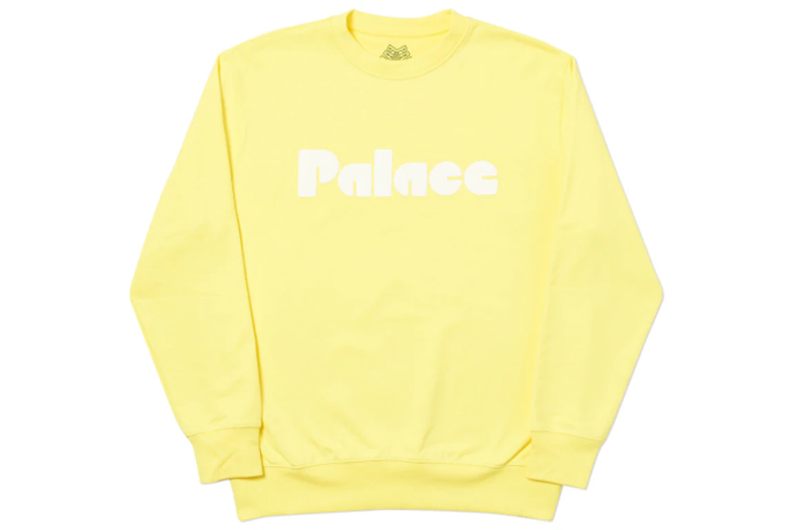 Palace Ace Crew Light Yellow