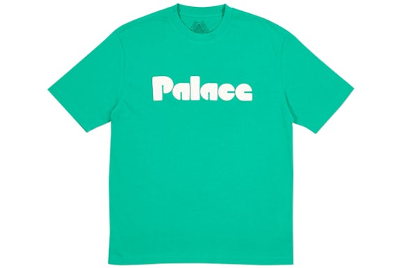Palace Ace T-Shirt Pool Green
