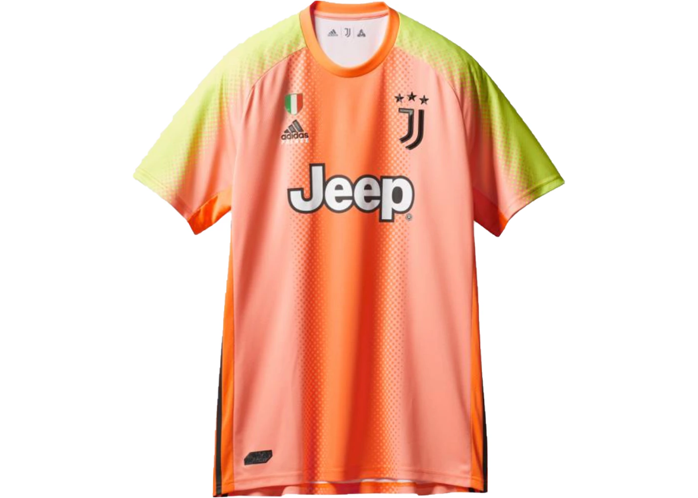 Palace Adidas Palace Juventus Authentic Szczesny 1 Match Jersey Orange Slime Hombre FW19 US