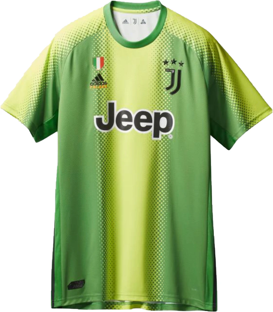 Palace Palace Juventus Authentic Szczesny 1 Match Jersey Slime/Green - FW19 - MX