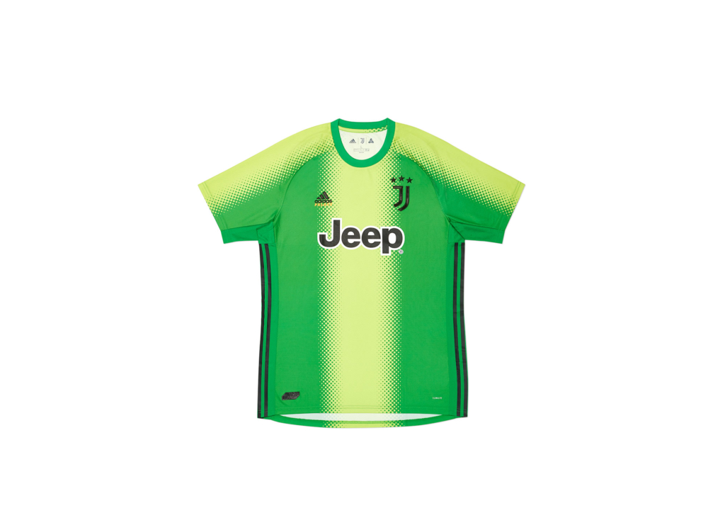 Juventus Blank Green Goalkeeper Long Sleeves Jersey