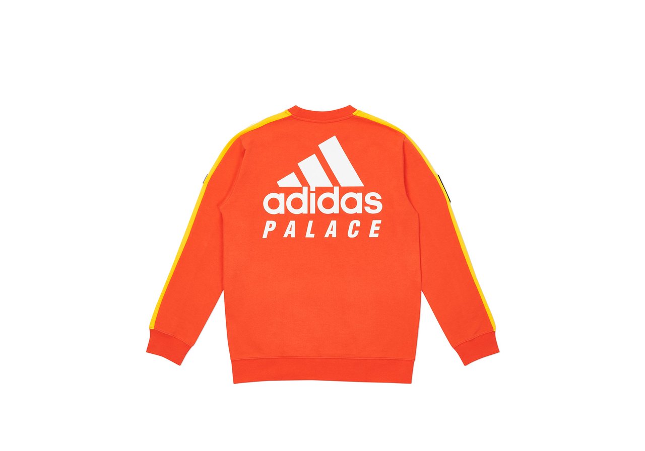 Palace Adidas Sunpal Crewneck Bright Orange
