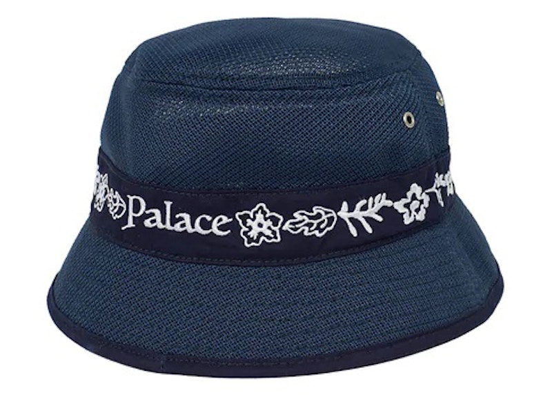 Palace Alohpal Bucket Hat Navy Men's - SS22 - US