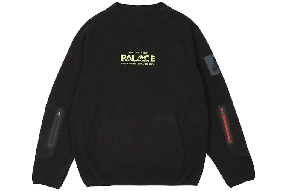 Palace Alpine Tech Fleece Black