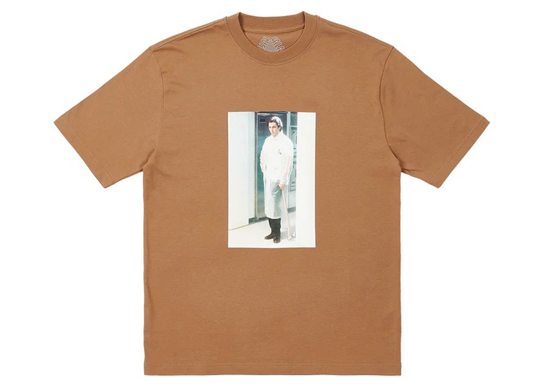 Pre-owned Palace American Psycho T-shirt Mocha