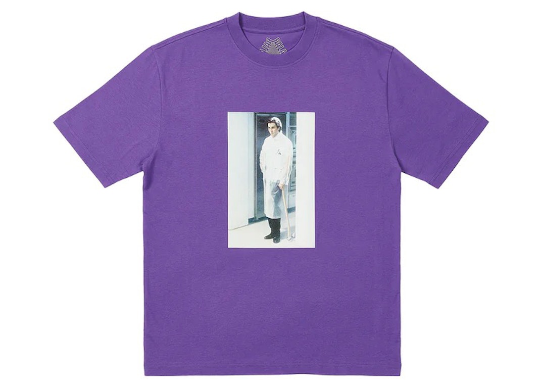 Pre-owned Palace American Psycho T-shirt Regal Purple