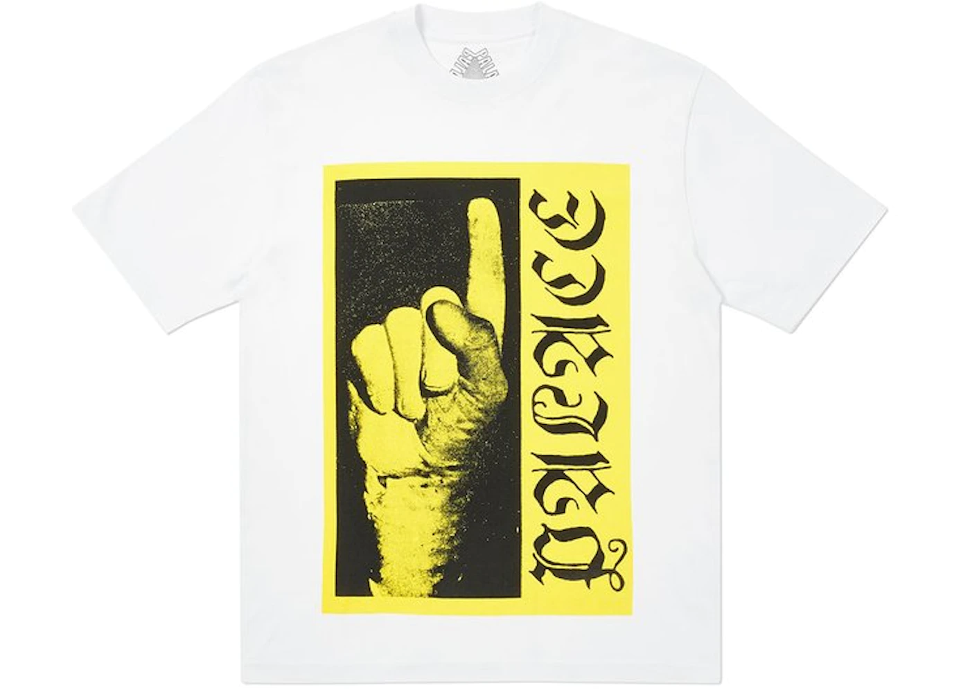 Palace Ancient Finger T-Shirt White - FW20 Men's - US