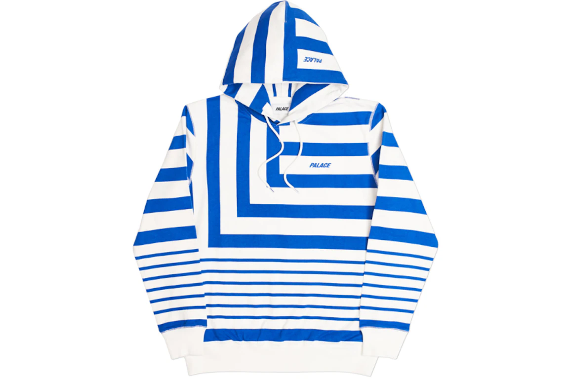 Palace Anglo Hoody Blue/White