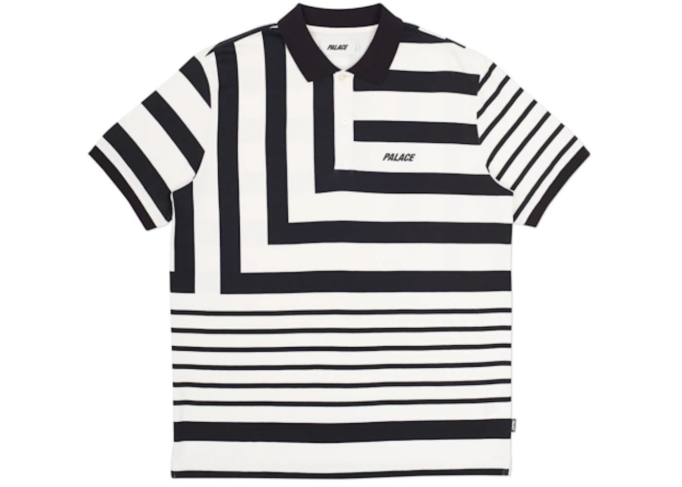 Palace Anglo Polo White/Black Men's - Summer 2017 - US