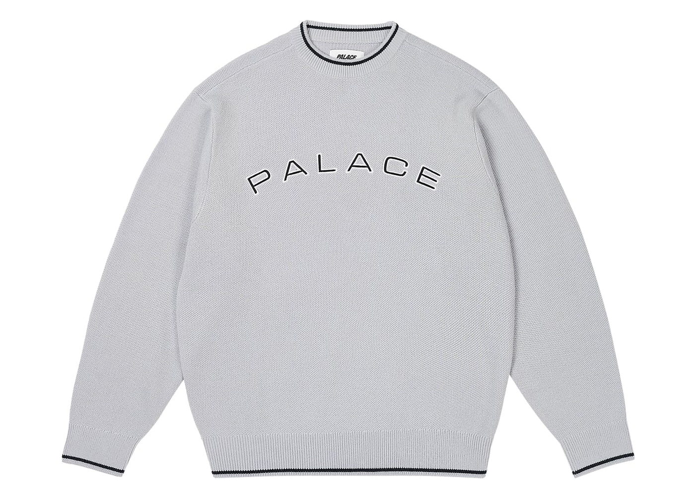 Palace Arc Knit Arctic Grey Men's - SS24 - US