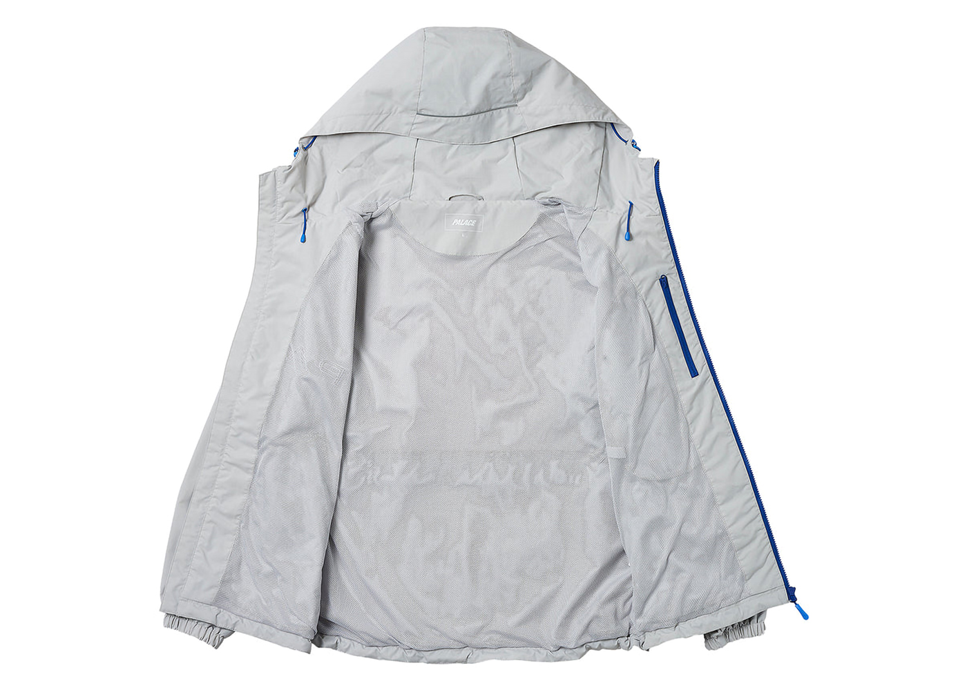Palace Arc Shell Hooded Jacket Arctic Grey