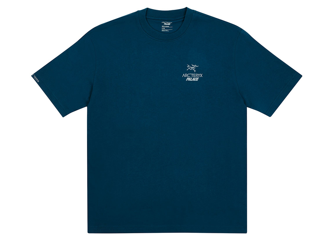 Palace Arc'teryx T-shirt Teal Men's - FW20 - US