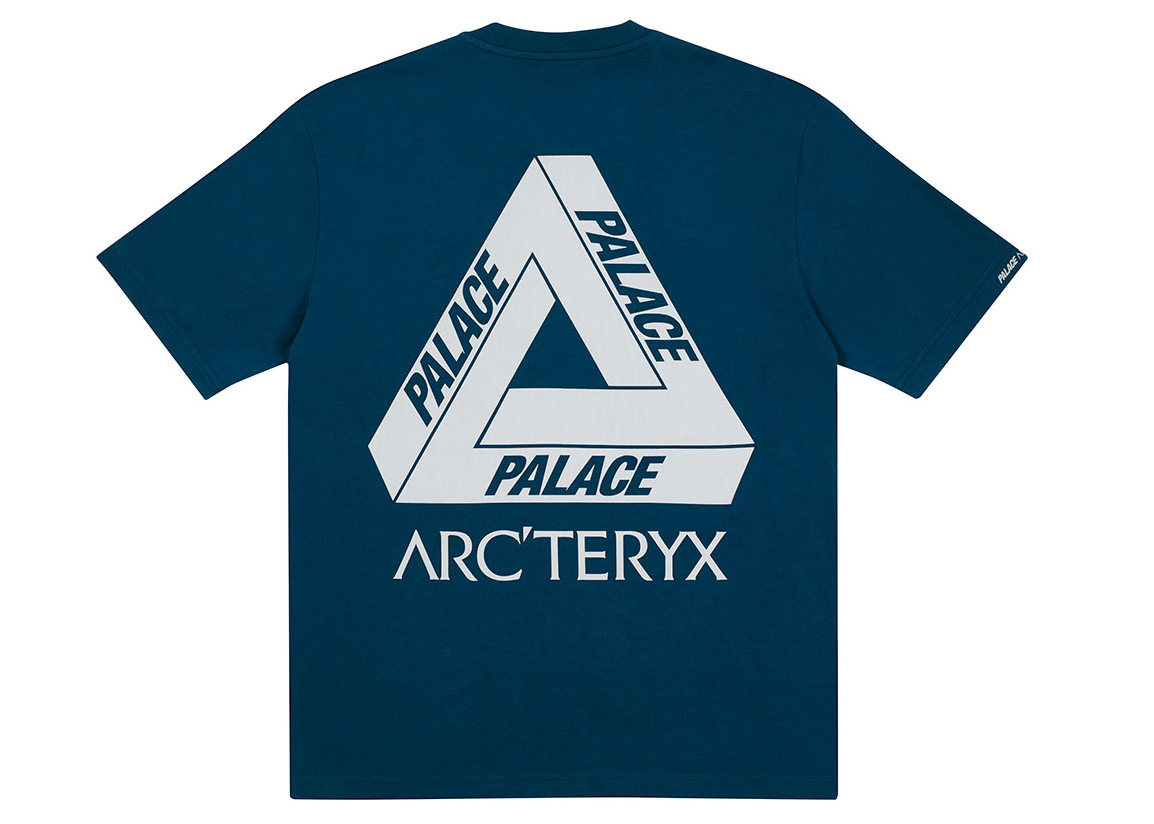 Palace Arc'teryx T-shirt Teal Men's - FW20 - US