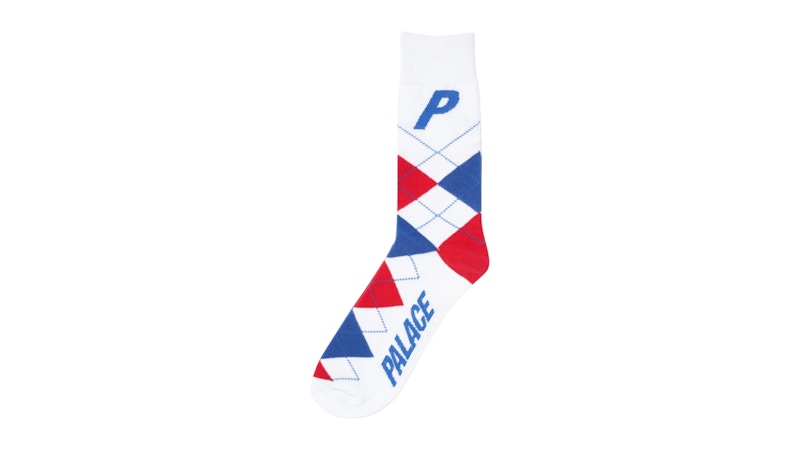 Pre-owned Palace Men's Argyll Sock In Brit