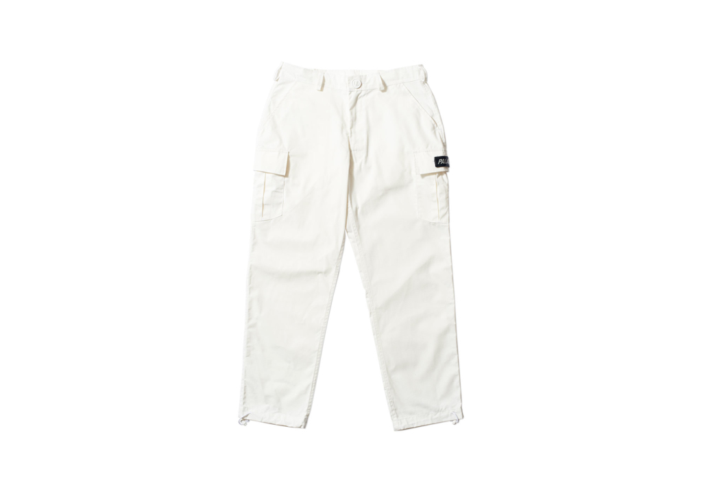 White Cargo Trousers  Quiz Clothing