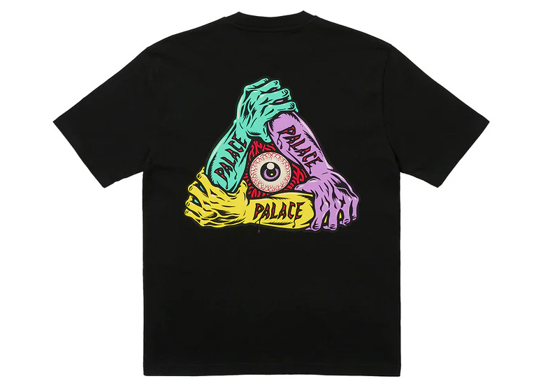 Palace Arms T-Shirt Black Men's - FW23 - GB