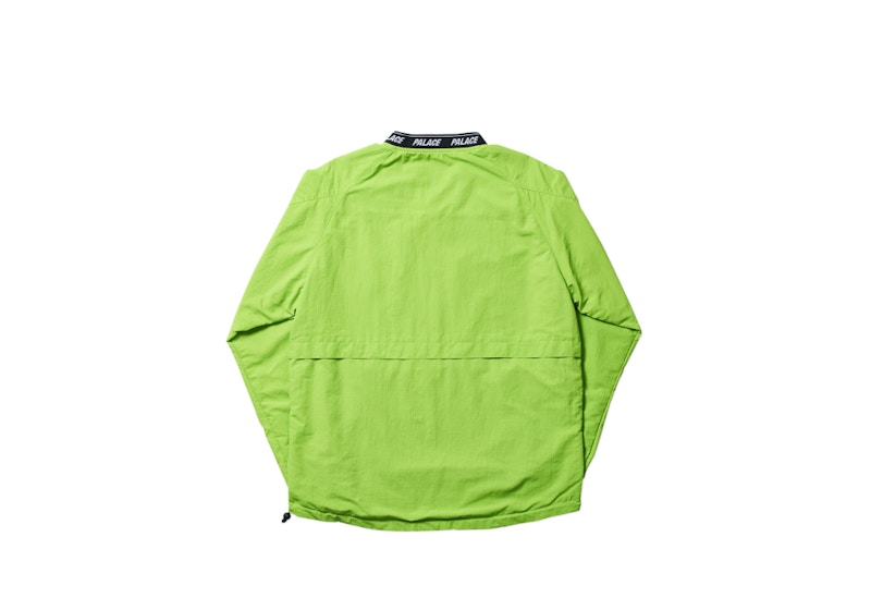 Palace Aslan Shell Crew Lime/Black Men's - Spring 2018 - US