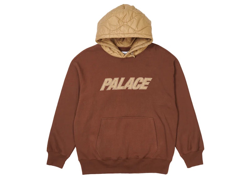 Palace Baffled Hood Brown Men's - FW22 - US