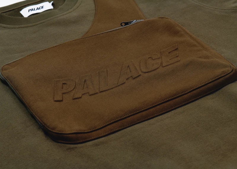 Palace Bag Crew Olive Men's - FW22 - US