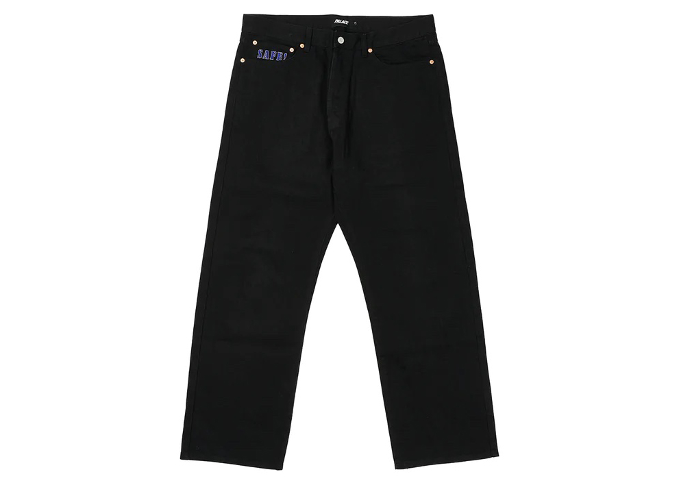 Palace Baggies Jeans (FW22) Black