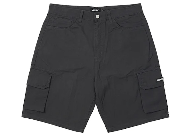 Pre-owned Palace Men's Baggy Cargo Short In Anthracite In Gray