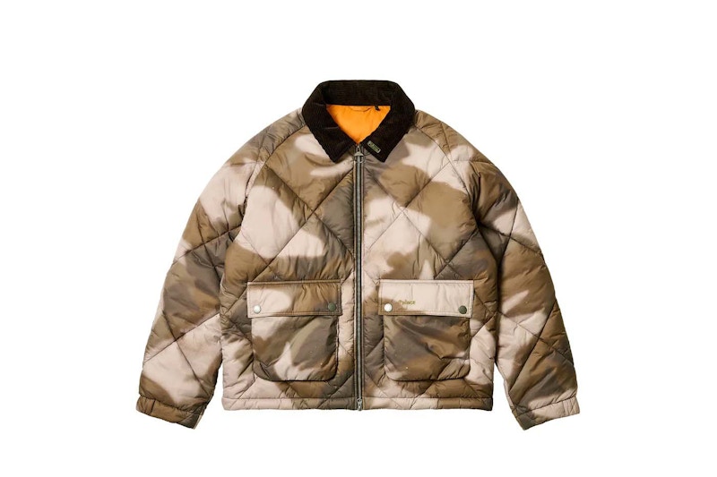 Palace Barbour Dom Quilt Camo Men's - FW23 - GB