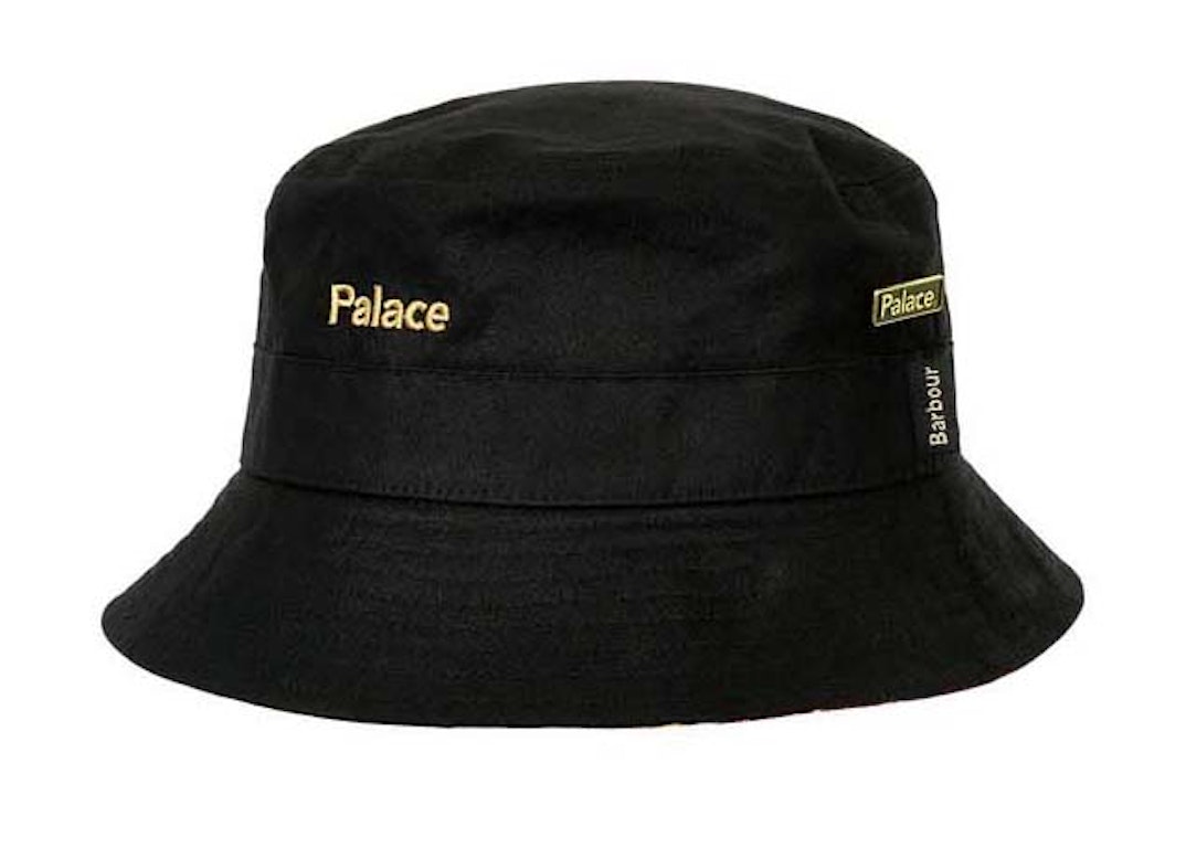 Pre-owned Palace Barbour Sports Hat Black